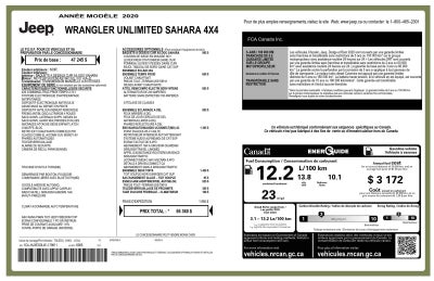 2020 Jeep Wrangler Unlimited Sahara