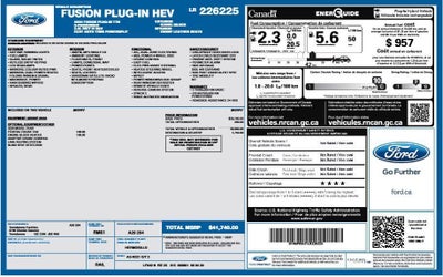 2020 Ford Fusion Plug-In Hybrid Titanium