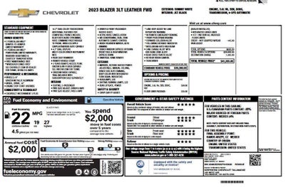 2023 Chevrolet Blazer 3LT