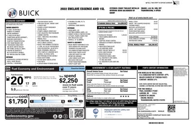 2022 Buick Enclave Essence
