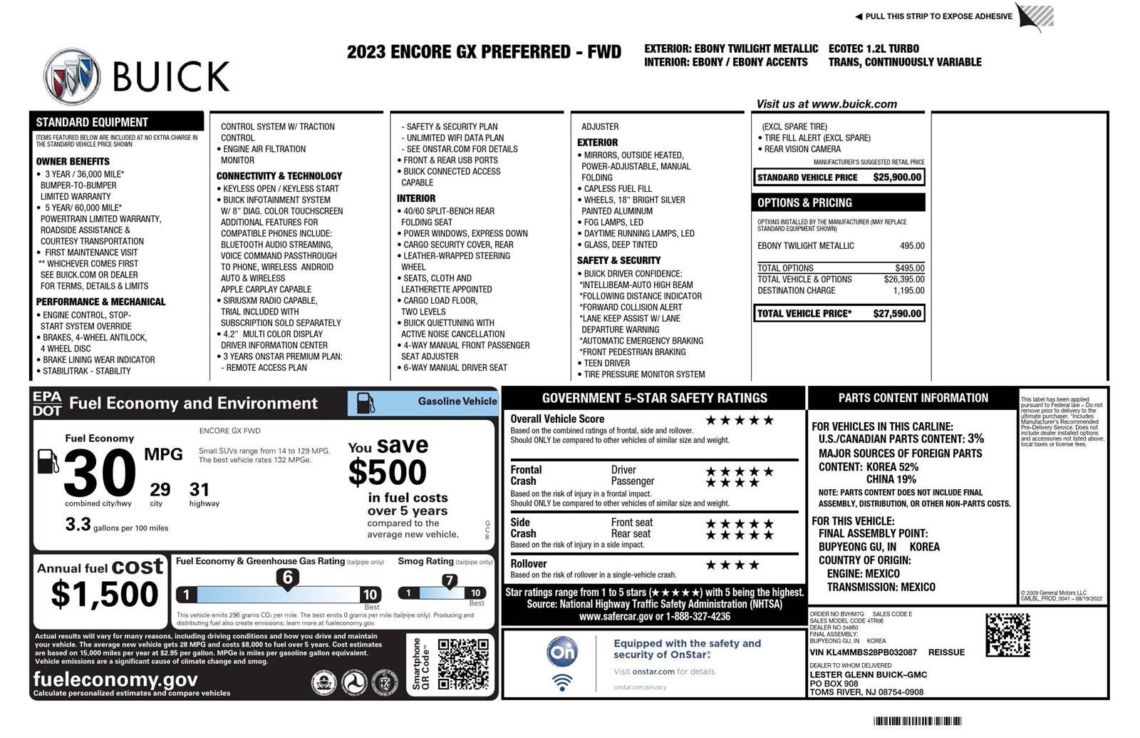2023 Buick Encore GX Preferred