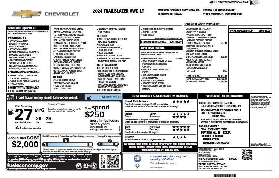 2024 Chevrolet Trailblazer LT