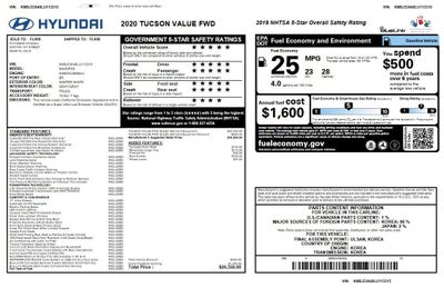 2020 Hyundai Tucson Value