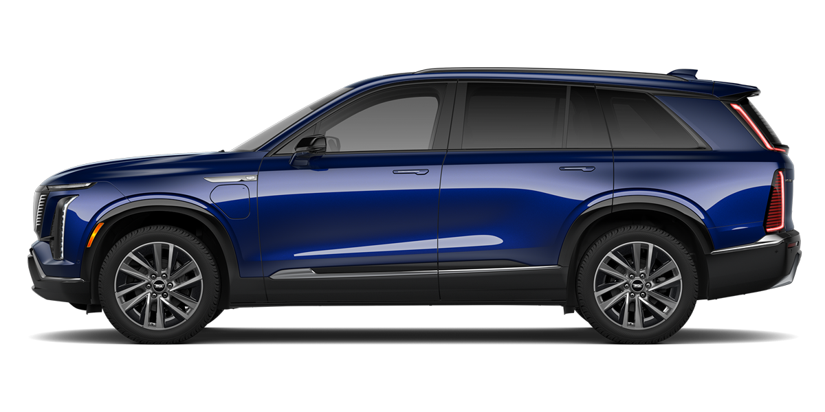 Profile view of the 2027 Cadillac VISTIQ Sport