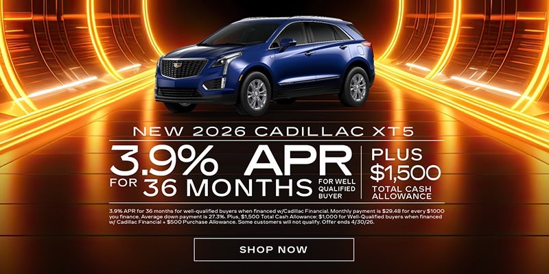 NEW 2026 CADILLAC XT5