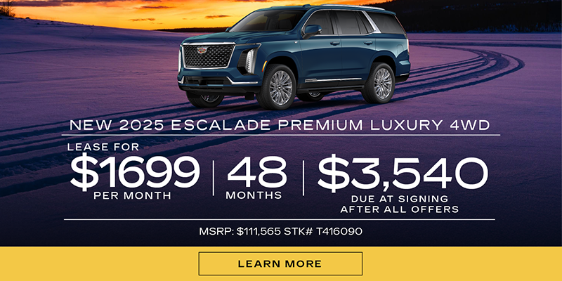 New 2025 Escalade Premium Luxury
