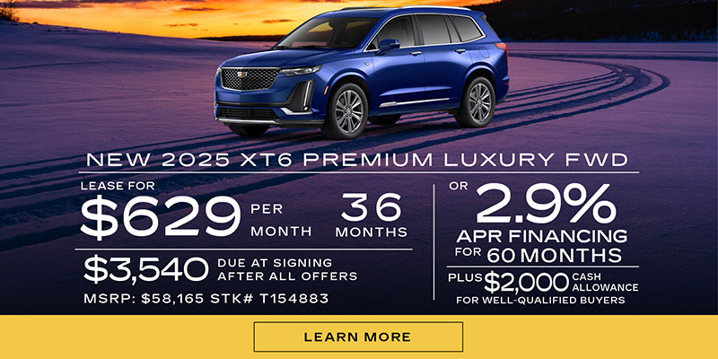 New 2025 XT6 Premium Luxury
