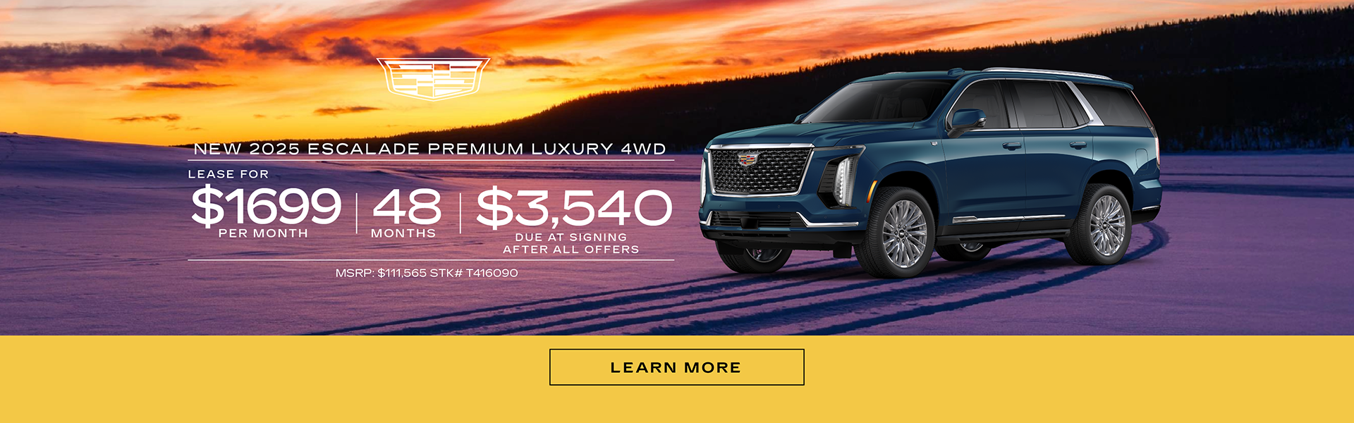 2025 Cadillac Escalade Special