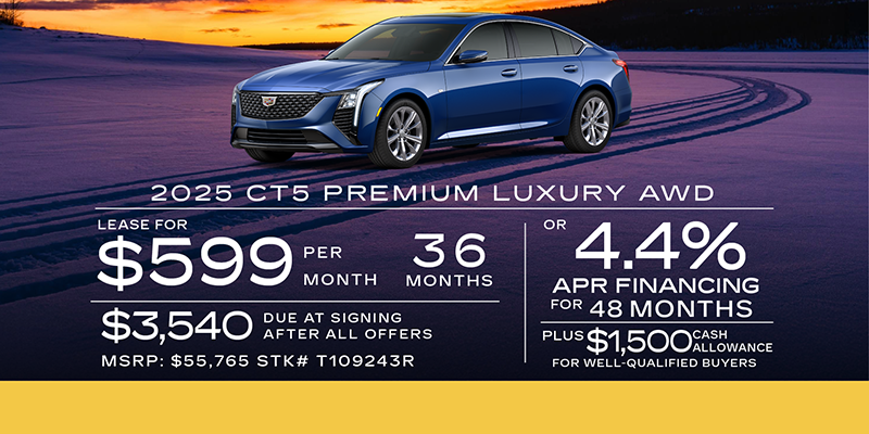 2025 Cadillac CT5 Luxury AWD