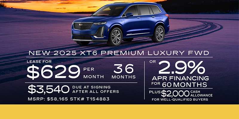 2025 Cadillac XT6