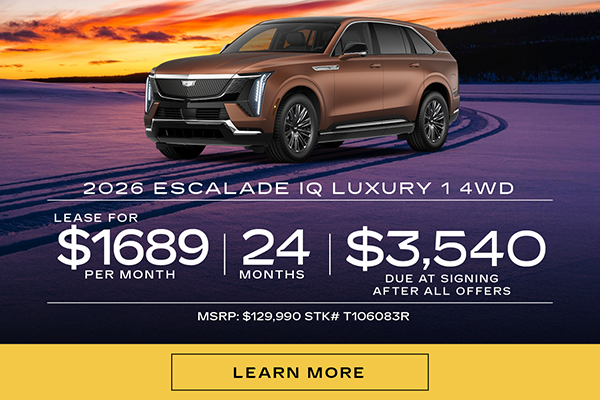 2025 Cadillac Escalade IQ Special