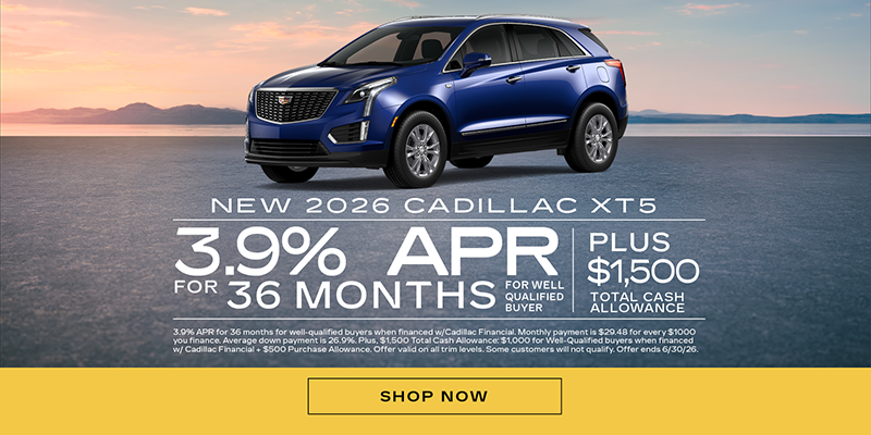 NEW 2026 CADILLAC XT5