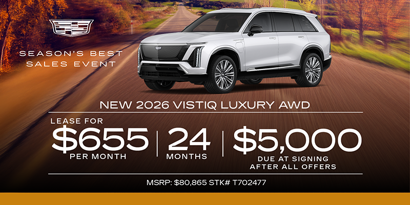 2026 Cadillac Vistiq